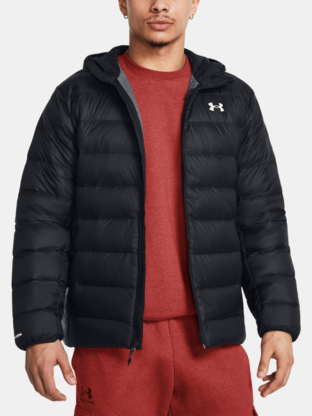 Under Armour Moška jakna  Under Armour LEGEND DOWN HOODED JACKET-BLK