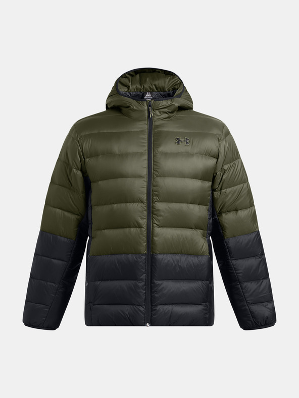 Under Armour Moška jakna  Under Armour LEGEND DOWN HOODED JACKET-GRN