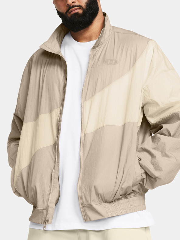 Under Armour Moška jakna  Under Armour UA Legacy Crinkle Jacket-BRN