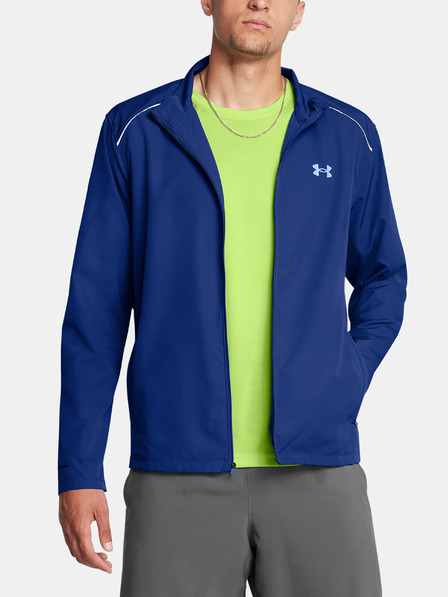 Under Armour Moška jakna  Under Armour UA Launch Jacket-BLU