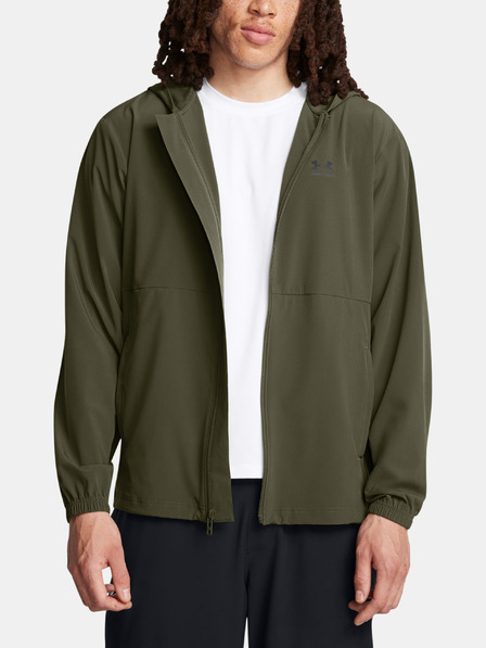 Under Armour Moška jakna  Under Armour UA Vibe Woven Windbreaker-GRN