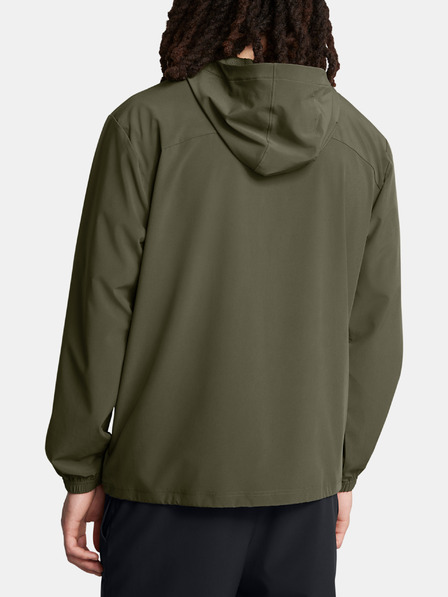 Under Armour Moška jakna  Under Armour UA Vibe Woven Windbreaker-GRN