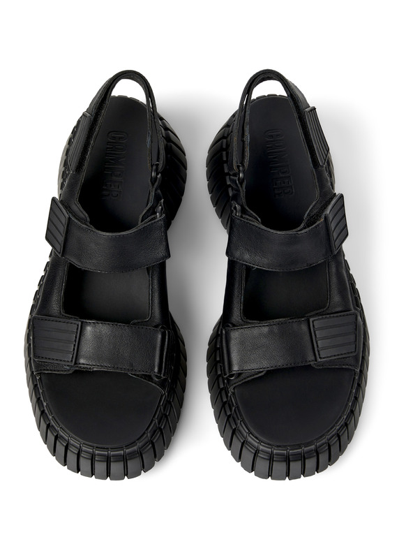 Camper Ženske usnjene sandale Camper