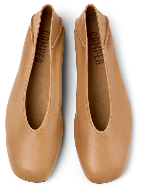 Camper Ženske usnjene balerinke Camper