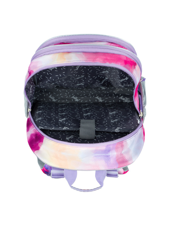 BAAGL  Rožnata šolska oprema - nahrbtnik, peresnica, torba Baagl Core Painting