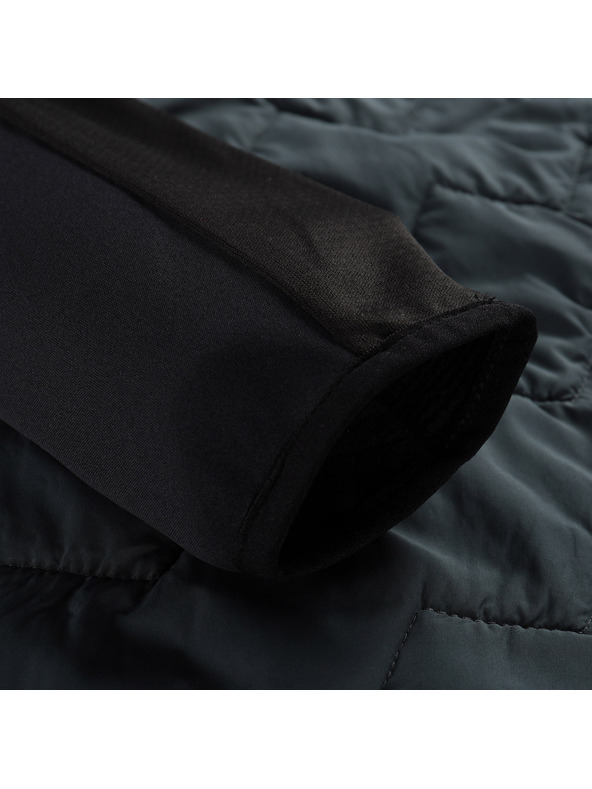 ALPINE PRO Moška majica s polnilom iz merino volne ALPINE PRO JORW temno siv