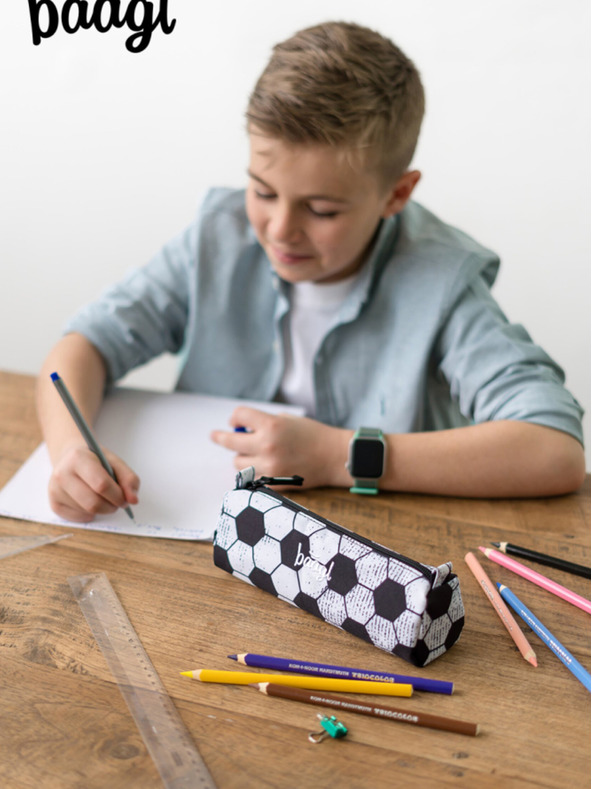 BAAGL  Črn študentski kovček Baagl Goal