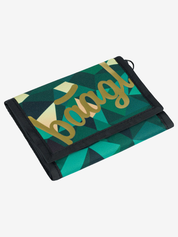 BAAGL  Zelena denarnica Baagl Polygon