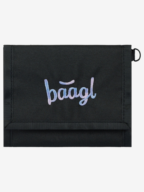 BAAGL  Črna Baagl Metallic Holo denarnica
