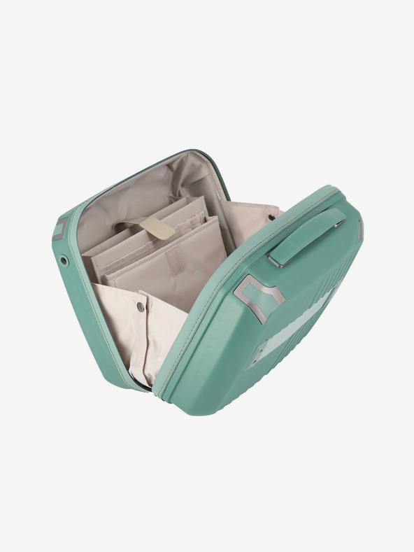 Travelite Svetlo zelen kozmetični kovček Travelite Elvaa