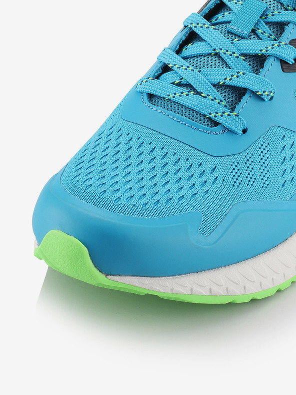 ALPINE PRO Športni tekaški copati z antibakterijskim vložkom ALPINE PRO NAREME neonsko atomsko modra