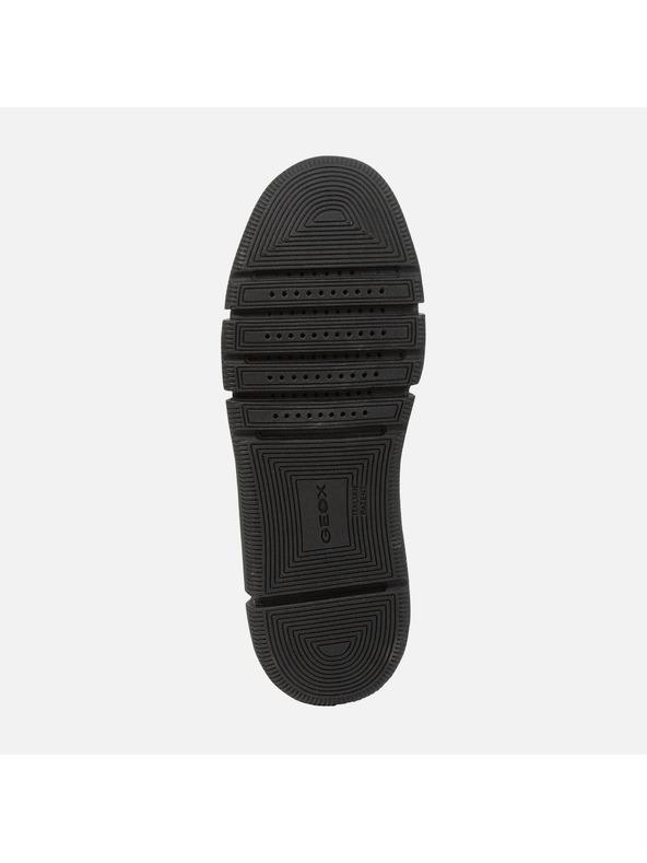 Geox Temno rjavi moški mokasini Geox Adacter M Wide