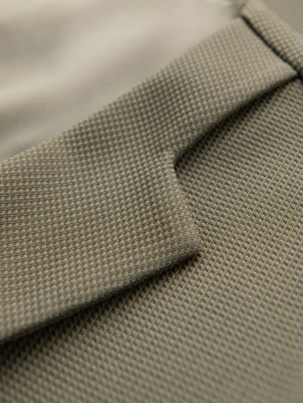 Ombre Clothing Moška strukturirana pletena telovnik po meri z zavihki Ombre Clothing