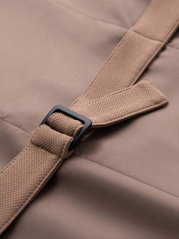 Ombre Clothing Oprijeta elegantna moška telovnik z elastanom in zavihki Ombre Clothing