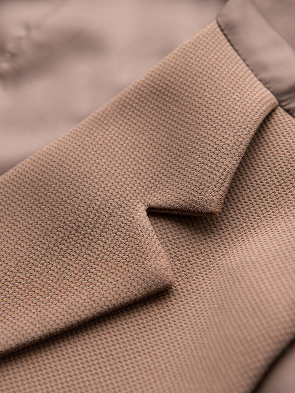 Ombre Clothing Oprijeta elegantna moška telovnik z elastanom in zavihki Ombre Clothing