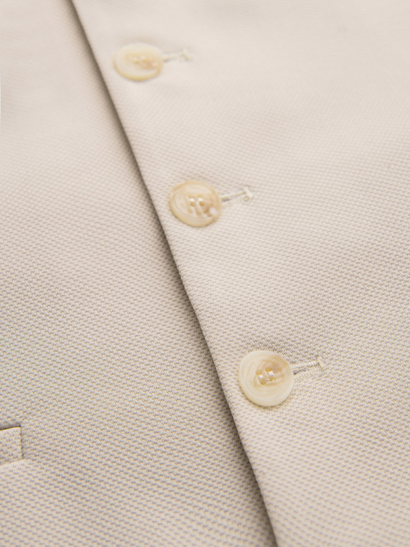 Ombre Clothing Oprijeta elegantna moška telovnik z elastanom in zavihki Ombre Clothing