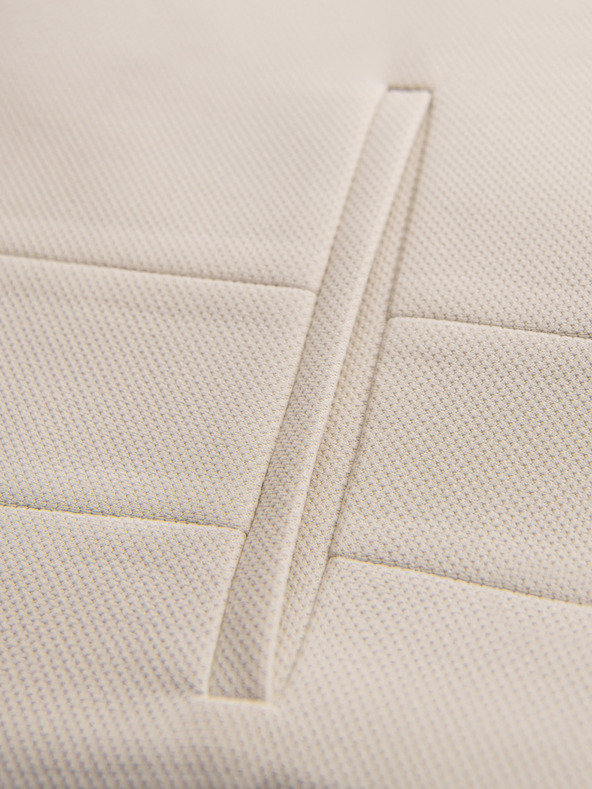 Ombre Clothing Oprijeta elegantna moška telovnik z elastanom in zavihki Ombre Clothing