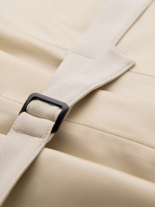 Ombre Clothing Oprijeta elegantna moška telovnik z elastanom in zavihki Ombre Clothing