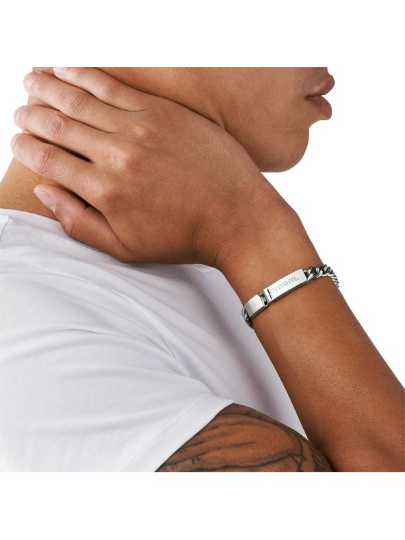 Diesel Moška jeklena zapestnica Diesel