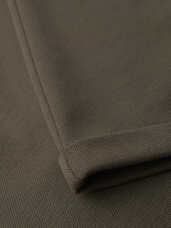 Ombre Clothing Moške pletene kratke hlače z zavihani hlačnicami Ombre Clothing