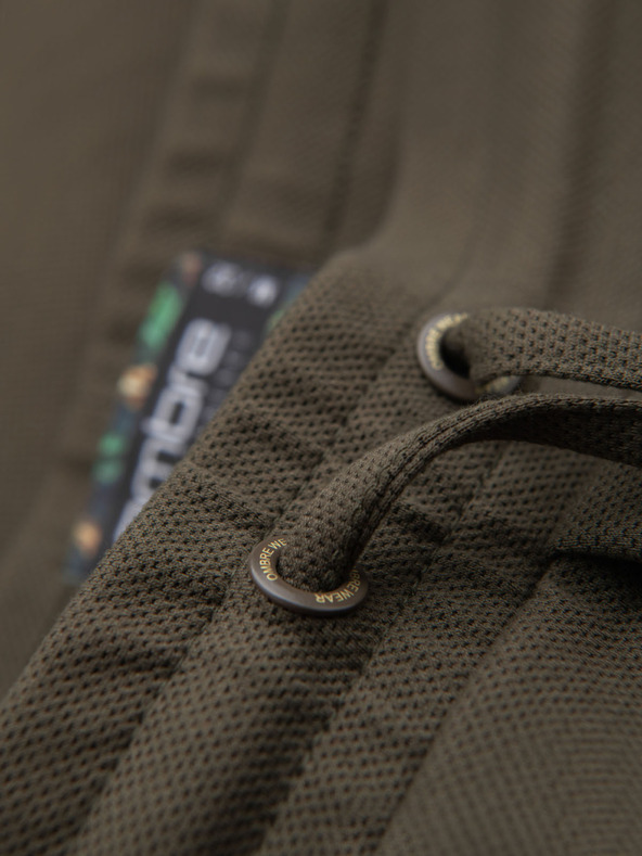 Ombre Clothing Moške pletene kratke hlače z zavihani hlačnicami Ombre Clothing