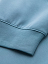 Ombre Clothing Moške trenirka hlače z rebrastimi manžetami in okrasnim zadrgo Ombre Clothing