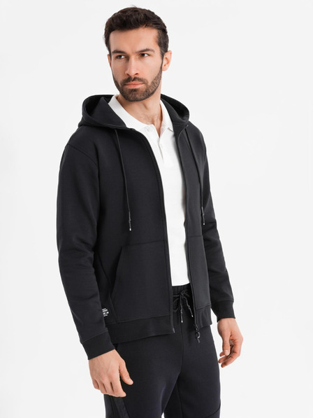 Ombre Clothing Jopa s kapuco brez zadrge v urbanem slogu Ombre Clothing