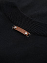 Ombre Clothing Moški pleteni pulover s strukturiranimi pikami Ombre Clothing