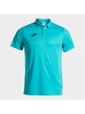 Joma Moška polo majica Joma Polo Shirt Hobby S/S Fluor Turquoise Velikost: