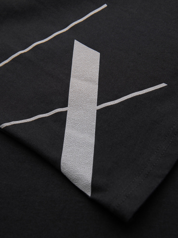 Ombre Clothing Moška majica iz bombažnega džerzeja z velikim stranskim napisom Ombre Clothing