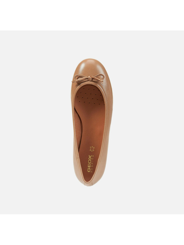 Geox Rjave ženske balerinke Geox Palmaria