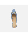Geox Svetlo modre ženske balerinke Geox Giselda 15