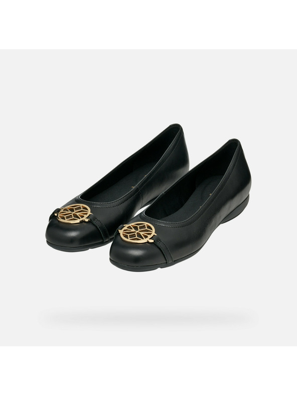 Geox Črne ženske balerinke Geox Annytah