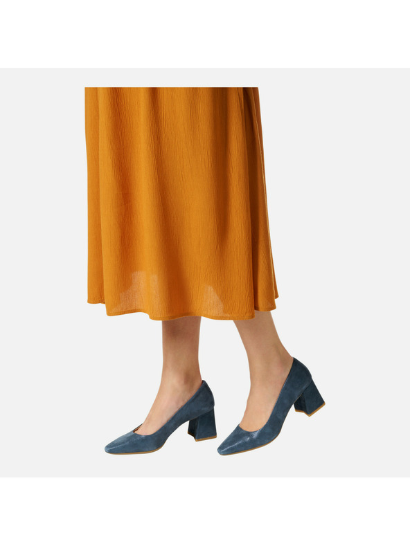 Geox Temno modre ženske salonarji Geox Giselda