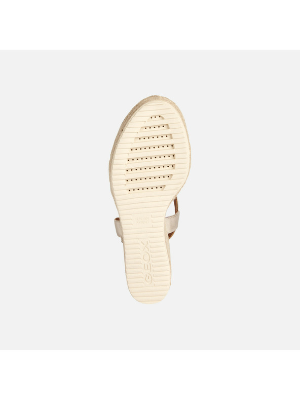 Geox Zlati ženski sandali Geox Ponza