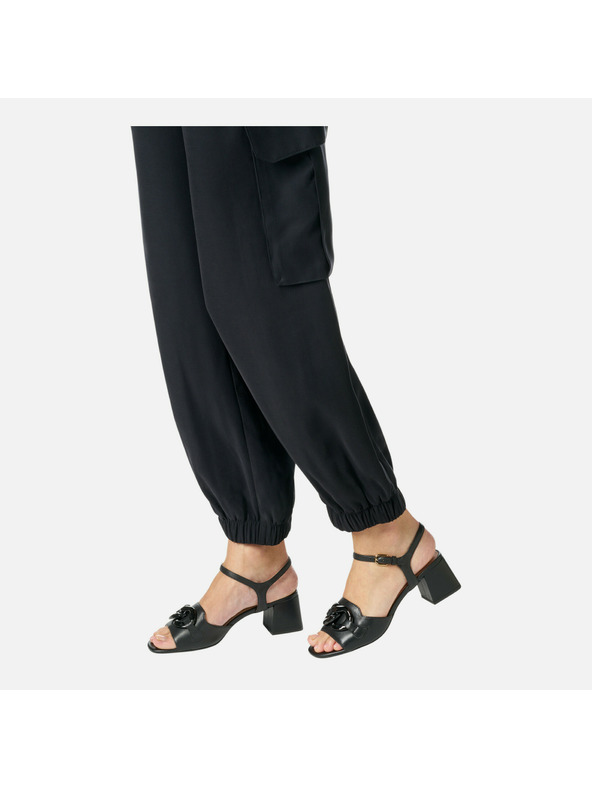 Geox Črni ženski sandali Geox New Eraklia 50 T