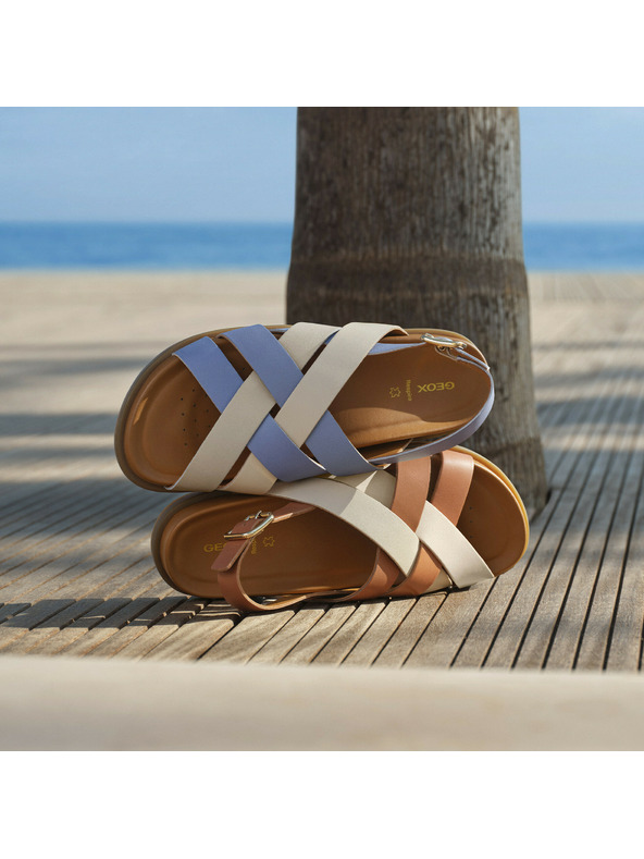 Geox Svetlo modri ženski sandali Geox Adelash