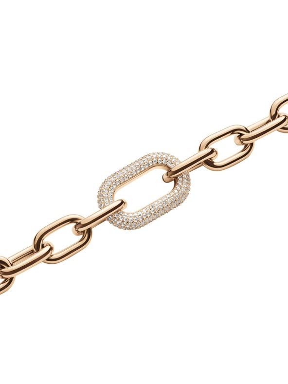 Daniel Wellington Ženski jeklen obesek rožnato-zlate barve Daniel Wellington