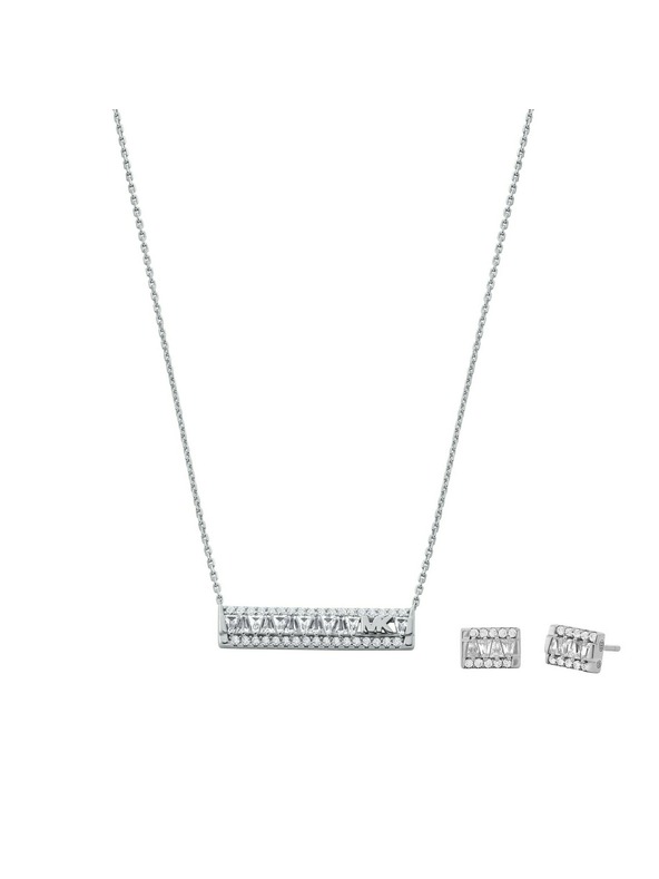 Michael Kors Ženski srebrn obesek Michael Kors MKC1688SET