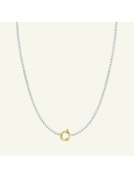 Rosefield Rosefield ogrlica zlate barve Mini Pearl JNMPG-J620