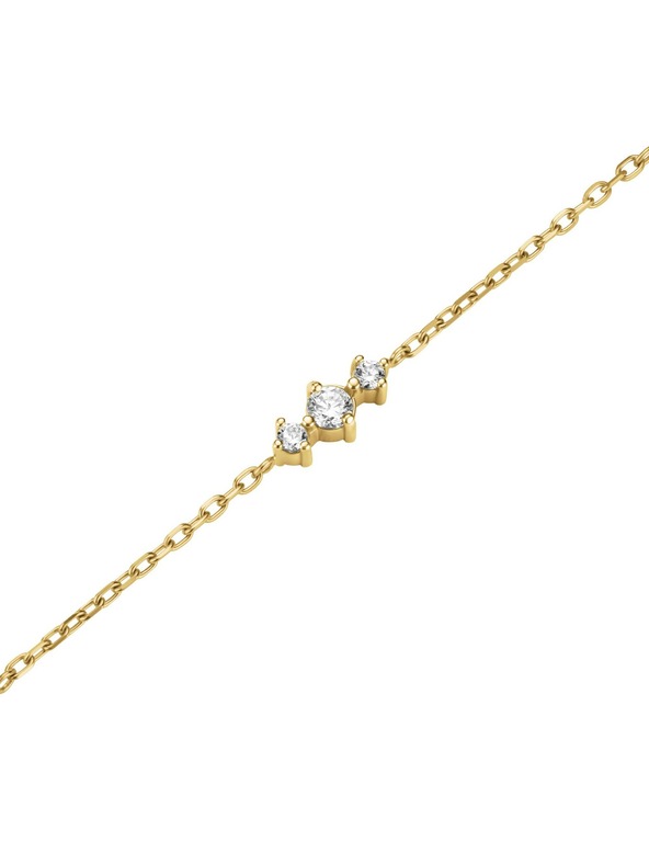 Rosefield Rosefield ženska ogrlica pozlačena JNTCG-J1015