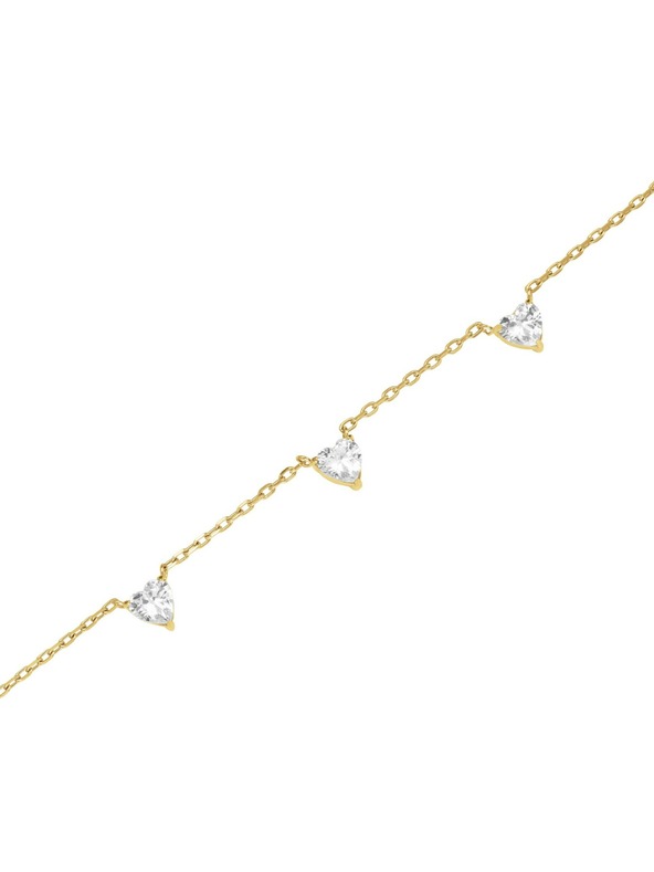 Rosefield Rosefield ženska ogrlica pozlačena JNRHG-J1005