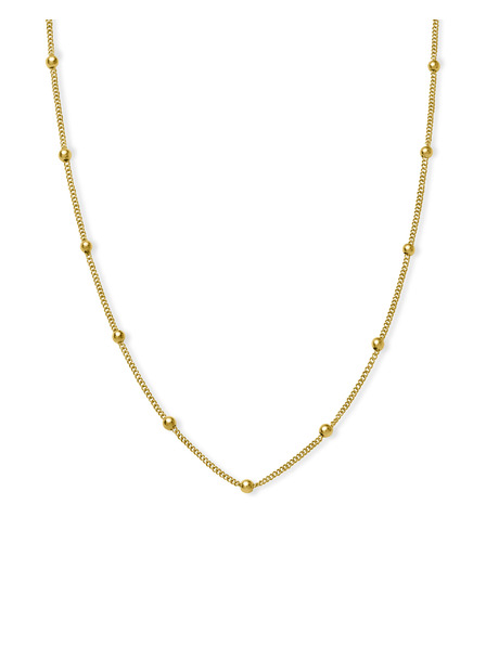 Rosefield Rosefield ogrlica zlate barve Dotted JDCHG-J057
