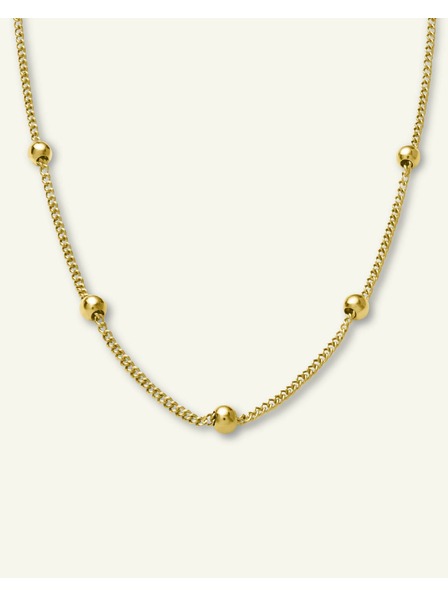 Rosefield Rosefield ogrlica zlate barve Dotted JDCHG-J057