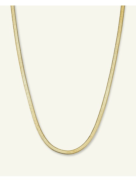 Rosefield Rosefield ogrlica zlate barve Snake JTNFS3G-J379