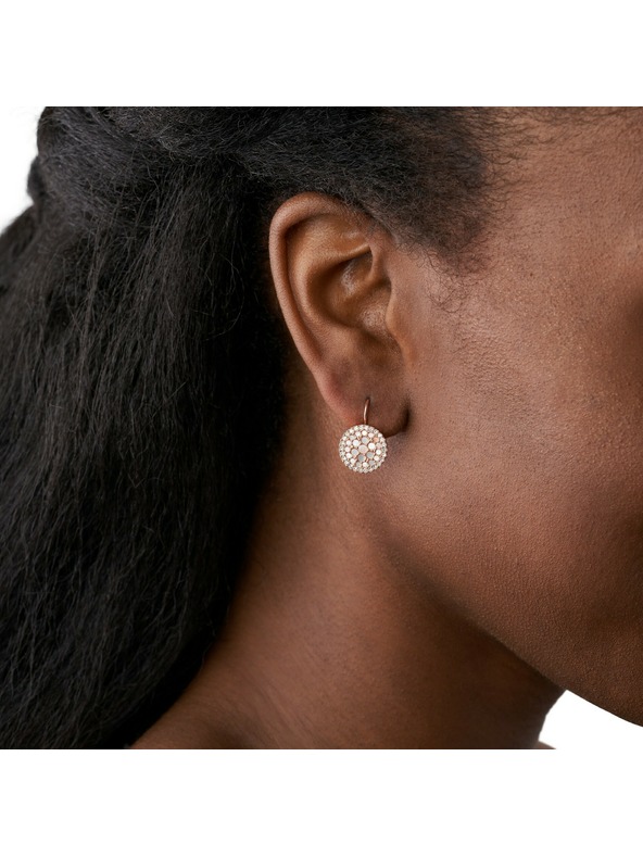 Fossil Ženske jeklene uhane Fossil