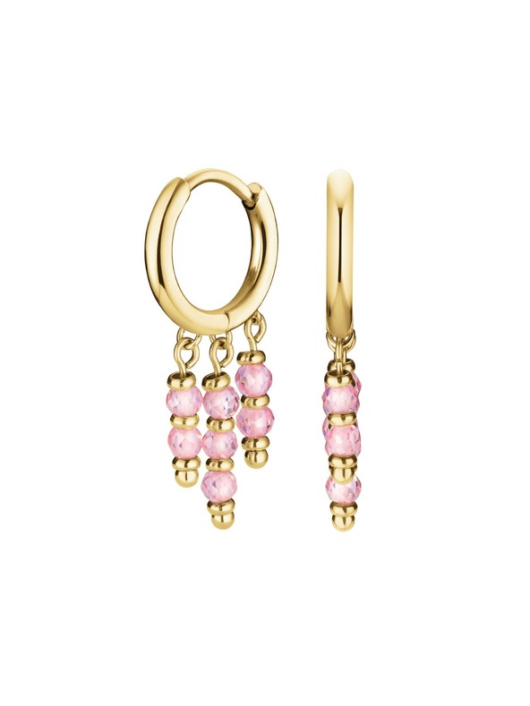 Rosefield Ženske pozlačene uhane Rosefield JEPHG-J815