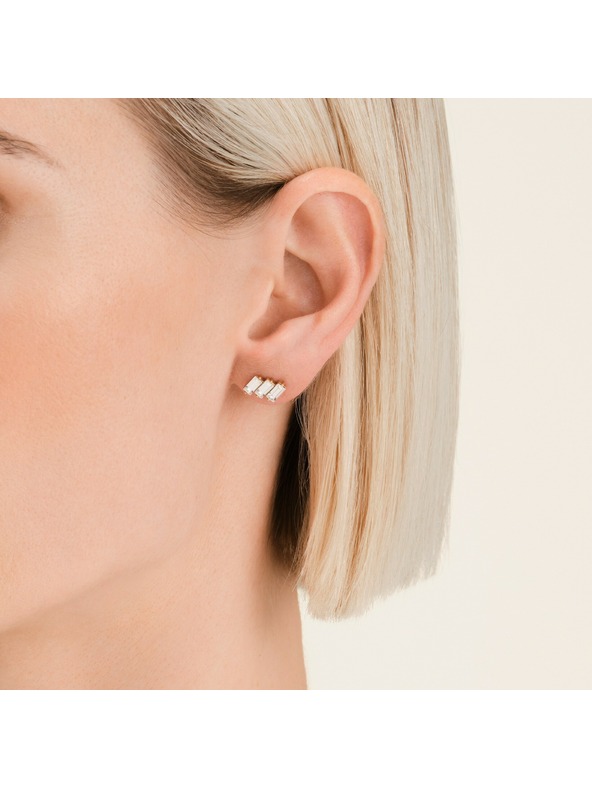 Rosefield Rosefield ženske uhane pozlačene JETBG-J1127