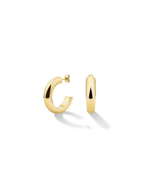 Rosefield Pozlačene ženske uhane Rosefield JEDSG-J803