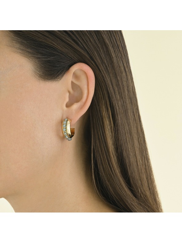 Rosefield Ženske pozlačene uhane Rosefield JEBBG-J818